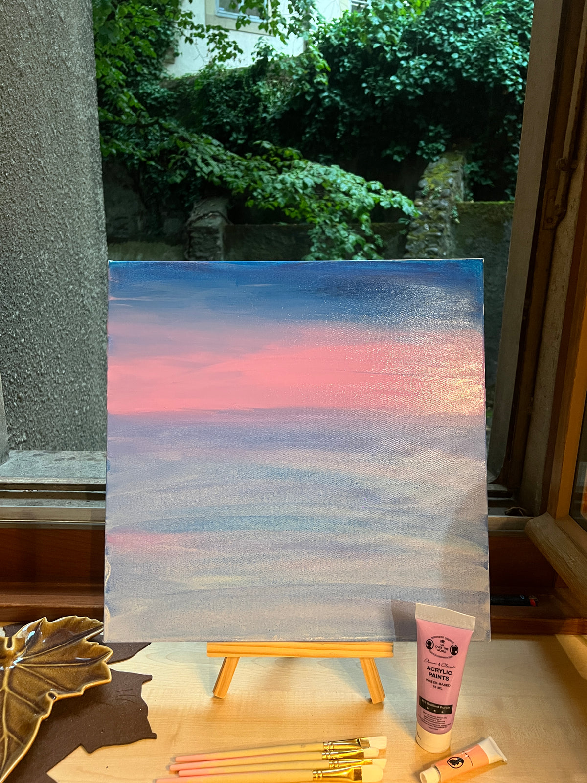 Aquarelle sur toile